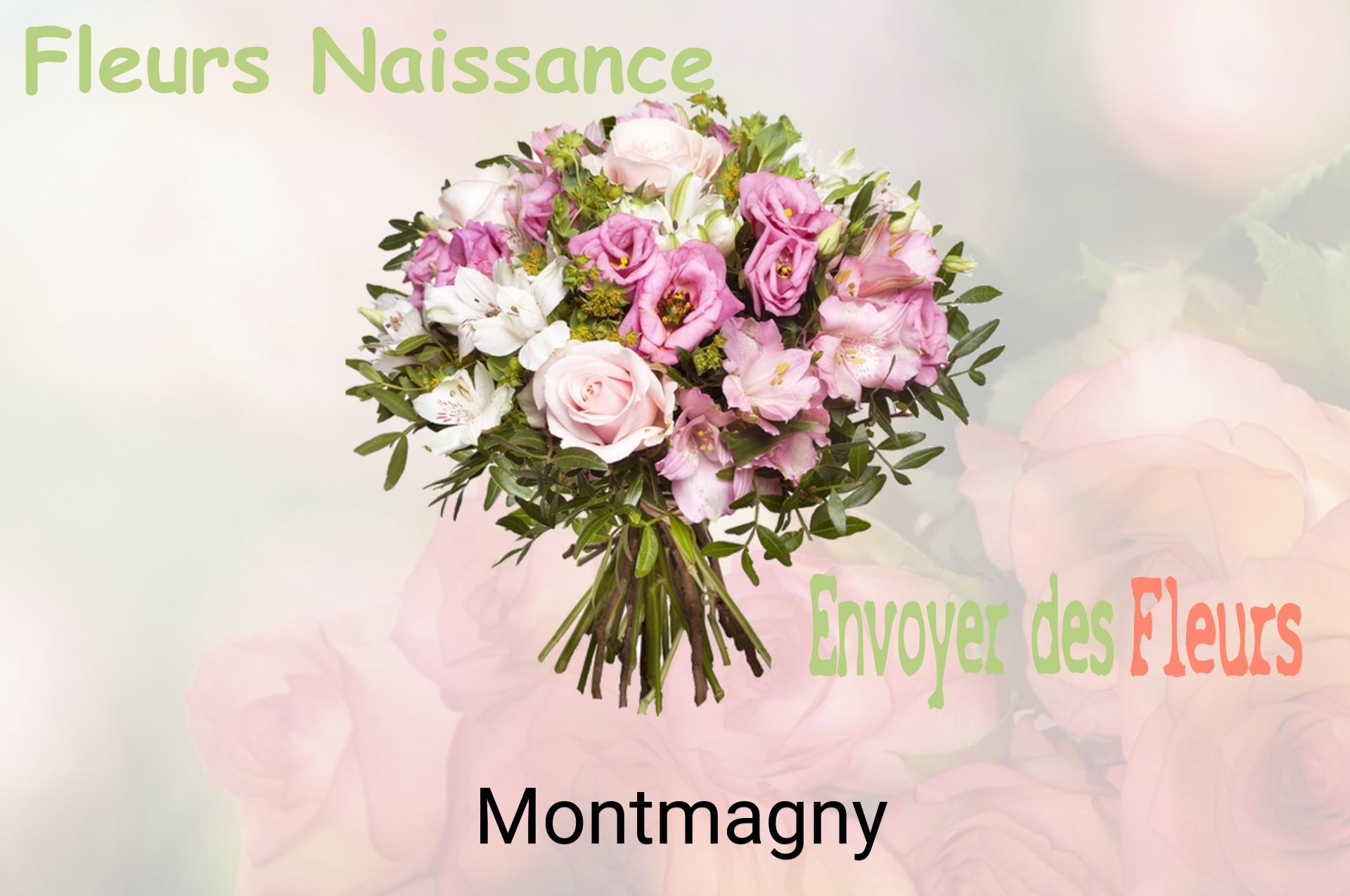 Bouquet de fleurs de naissance livré à Montmagny